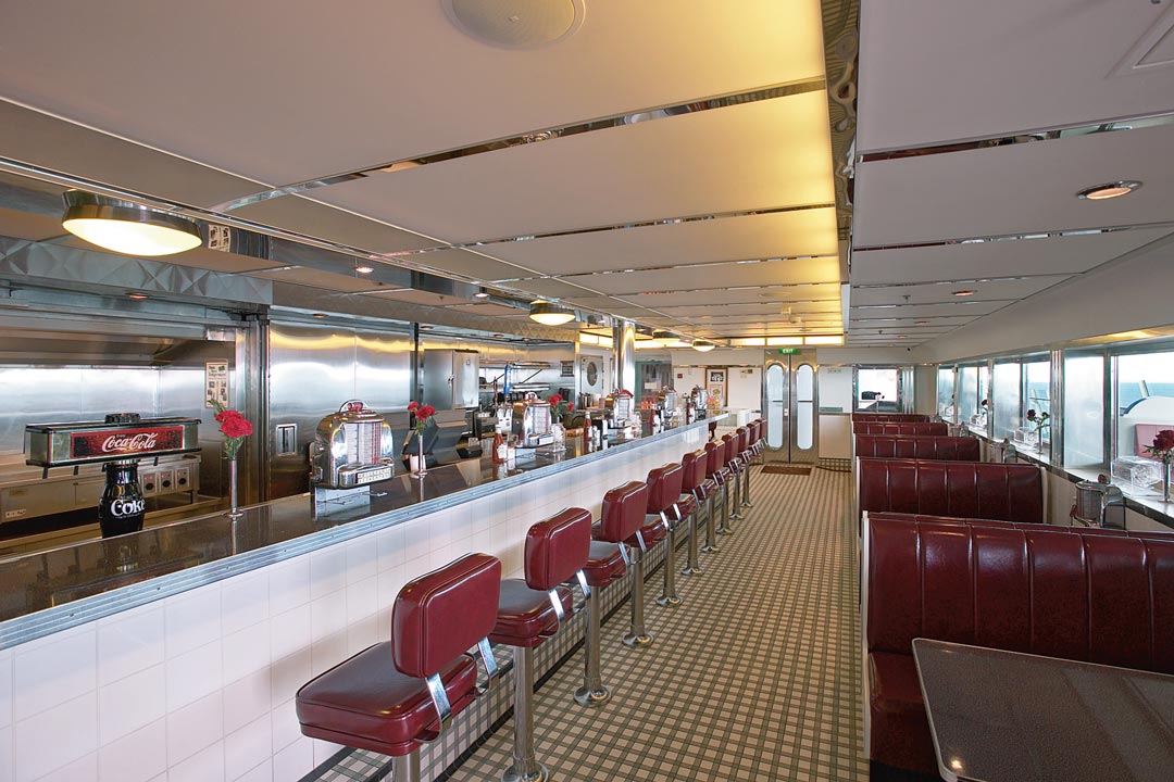 Johnny Rockets Bar Table 5 Night Western Caribbean on Mariner of the Seas | Delta Cruises